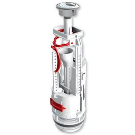 Mécanisme chasse d'eau à étrier MECATECH 2 DUBOURGEL 3/6L + Robinet SR - 702323