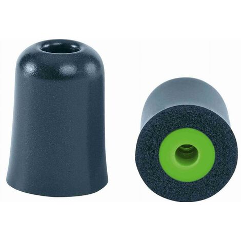 Festool – Bouchons d'oreilles vert – Réduction sonore – Norme EPI – Confort et maintien pour protection auditive – Mousse pour usage intensif