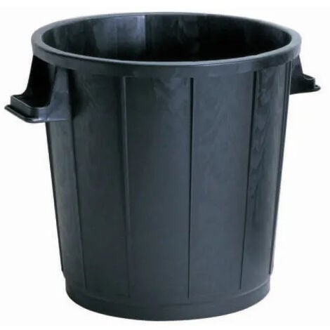 Couvercle PE Noir VINMER pour poubelle 75 L - CV75