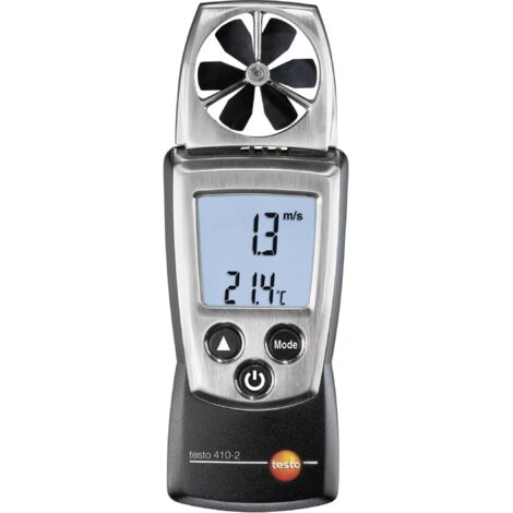 Testo 410-2 - Anemometre a helice - mesure de la vitesse de l'air ,temperature/humidite ambiante