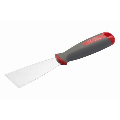 L'Outil Parfait – Couteau à enduire inox 4 cm – Lame flexible polie brillante pour peinture – Ergonomique pour usage professionnel – 2602004