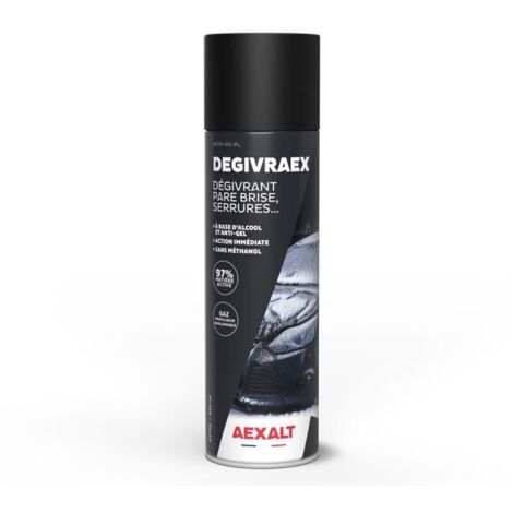 Dégivrant pare brise et serrures, Degivraex, 650 ML - AEXALT - DV119