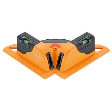 Geo Fennel – Équerre d'étalonnage angle 90° – Square Liner II – Laser de haute visibilité pour chantiers – Piles incluses – Cible magnétique (1/5)