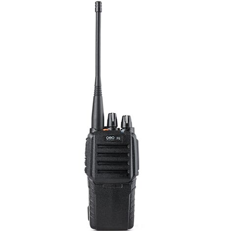 Geo Fennel – Talkie-walkie F6 avec portée 5 km – 16 canaux – Autonomie 12-30 h – Étanchéité IP54 – Puissance 0,5 W – 870000