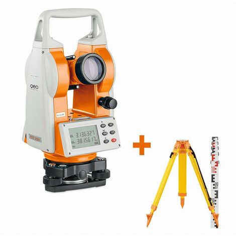 Pack Théodolite FET 220 + trépied FS 24 + mire TN 14 GEO FENNEL - 313000-S01
