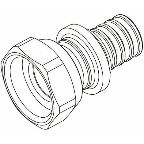 Raccord droit E.P. SDR 11 LX REHAU 20-3/4' F - 11690961001 (1/2)