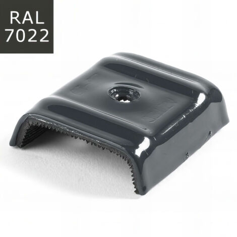 Cavalier bac acier SCELL-IT Type E1- Gris terre d'ombre RAL7022 - Sachet de 100 - CAV-TE1-7022