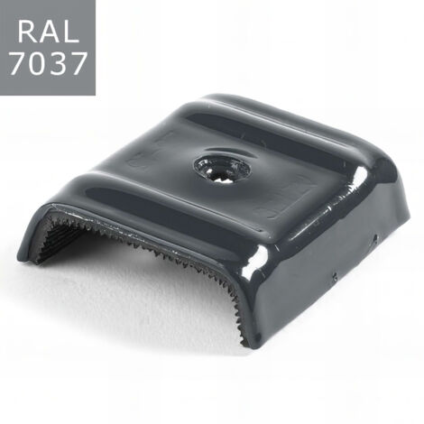Cavalier bac acier SCELL-IT Type E1- Gris poussière RAL7037 - Sachet de 100 - CAV-TE1-7037