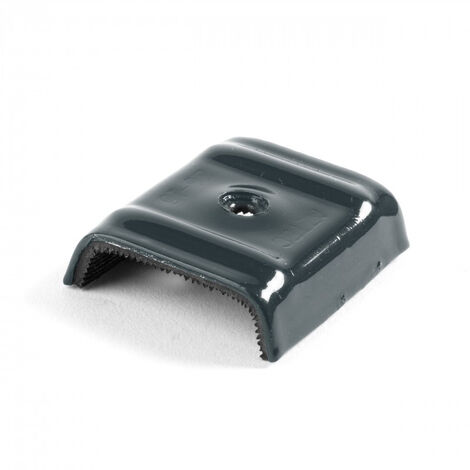 Scell-It – Cavalier bac acier Type E1 – Gris ardoise RAL7015 – Sachet de 100 – Étanchéité intégrée pour fixations 5,5 à 7 mm – Aluminium prélaqué - CAV-TE1-7015
