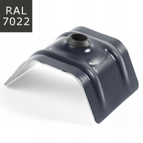 Cavalier bac acier SCELL-IT Type C1- Gris terre d'ombre RAL7022 - Sachet de 100 - CAV-TC1-7022