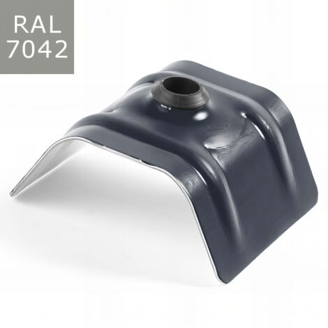 Cavalier bac acier SCELL-IT Type C1- Gris Traffic RAL7042 - Sachet de 100 - CAV-TC1-7042 (1/5)