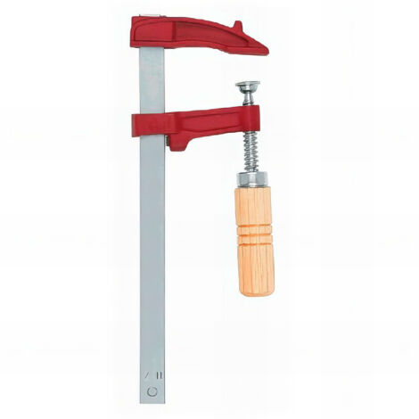 Serre-joint modèle M - 25 cm - manche bois - PIHER - 02025