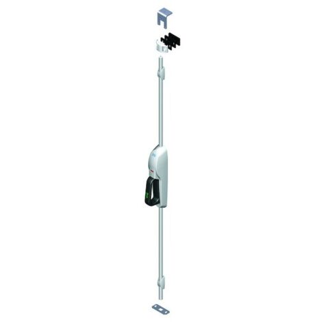 La Croisee Ds – Crémone Defy en applique poignée à translation – Convient pour portes bois, alu, pvc, acier – Mécanisme de pêne pour sécurité renforcée - DS5211-007