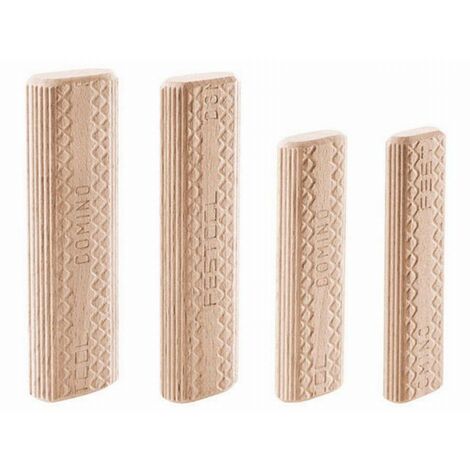 Festool – Chevilles DOMINO en hêtre 8 x 80 mm – 190 pièces pour assemblages solides – Compatible fraiseuse DOMINO XL DF 700 – 498212