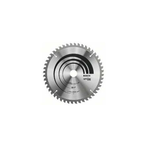 Bosch – Lame de scie circulaire 260mm – Alésage 30mm – 48 dents carbure pour bois dur et tendre – Coupe nette et précise (1/10)