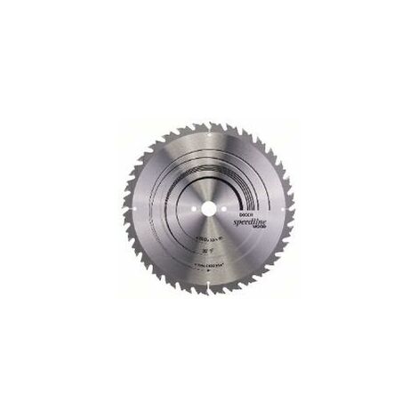 Bosch – Lame de scie circulaire 350 mm – Alésage 30 mm – 32 dents carbure pour bois dur – Coupe précise et rapide – Réduction des vibrations