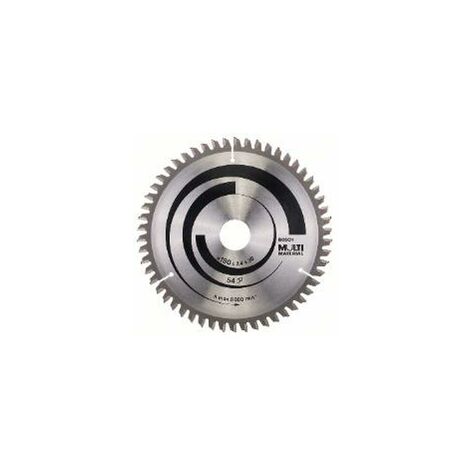 Lame de scie circulaire Bosch MultiMaterial 190x2,4x30 54Z - 2608640509