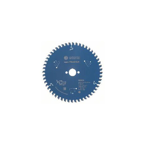 Bosch – Lame de scie circulaire 165 mm – Alésage 20 mm – 52 dents pour aluminium et plastiques – Coupe nette et précise