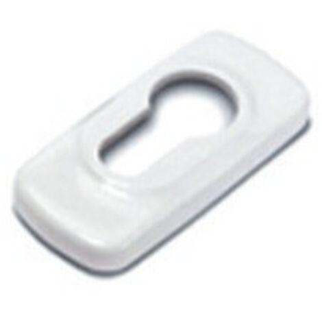 Fapim – Rosace pour porte avec serrure anti-panique – Finition noire – Percement pour bois dur – Diamètre intérieur 50mm – Diamètre extérieur 70mm