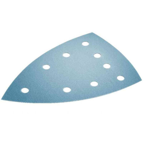Festool – Feuilles abrasives Granat P80 10 pièces 93mm – StickFix pour ponçage laques modernes – 577539 – Pour supports durs et COV