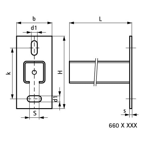 Consoles murales RapidRail 30x20 EZ 150MM - WALRAVEN - 66032015