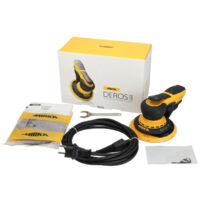 Mirka – Ponceuse orbitale filaire 400W – Ø 150 mm – Moteur sans charbons – Vitesse réglable 4000-10000 tr/min – MID6504044