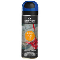 Traceur de chantier Fluo TP 500ml vert SOPPEC 141518