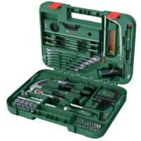 Bosch – Coffret multi-outils 64 pièces – Outils en acier au chrome vanadium – Ergonomie optimisée pour usage intensif – Rangement pratique inclus
