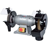 Promac – Touret à meuler brosse 200 mm 0.45 kW – Vitesse 2850 min-¹ – Pour bois dur – Sortie aspiration Ø 36 + 100 mm – 325F