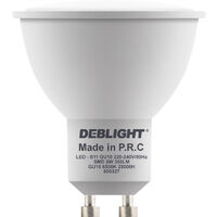 Ampoule Spot LED GU10 5W 240V 6500K 350 Lumens DEBFLEX - 600327