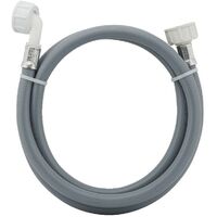 Noyon & Thiebault – Flexible machine à laver 2m – Tuyau caoutchouc double femelle F3/4' – Pression max 10 bar – Diamètre 10mm – 1 écrou coudé