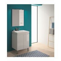 Kit de lavabo Geberit Bastia - Avec meuble bas - Largeur 60 cm - 2 portes - 099437ABLB4