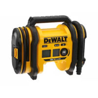 Dewalt – Gonfleur compresseur 18V – Débit d’air 180L/min – Pression 11 bars – Fonction dégonflage – Écran LCD – Lampe LED intégrée