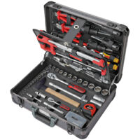KS Tools - Coffret d'outils 1/4 - 1/2 - 131 pcs - malette à outils complète - coffret de douilles - 922.0731