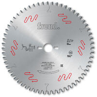 Freud – Lame de scie circulaire double gouge Ø250 – F03FS09537 – Pour panneaux mélaminés – Alésage 30mm – 54 dents pour coupe nette