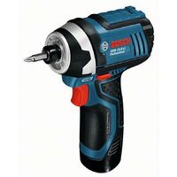 Bosch – Visseuse à chocs 12V – Couple 105Nm – Régime 2600 tr/min – Pour métal et béton – Éclairage LED intégré