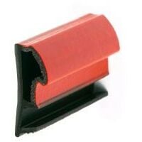 Joint pose sur ouvrant KISO - rainure 4mm - Feuillure 12 mm - 250M - DP 412 TPE Noir