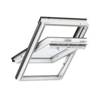 Fenêtre de toit VELUX à rotation – Motorisation Integra – Finition bois et polyuréthane – Pente de toit 15° à 90° – Détecteur de pluie