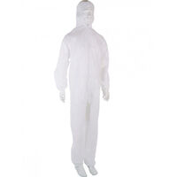 Singer Safety – Combinaison polypropylène à capuche fermeture glissière – Blanc – Taille XXL – Tissu léger et confortable pour usage professionnel