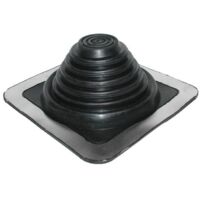 Etanco – Sortie de toit Pipeco N°5 haute température 225°C – Manchon en caoutchouc ajustable – Ø115 à 150 – Pour chantiers humides