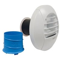 Kit Twist Go avec bouche hygro salle de bain 5/40 ATLANTIC Ø80 griffes - 542574