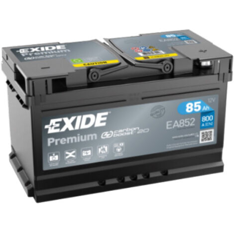 Batería de coche Tudor 85Ah EA852 Exide (1/2)