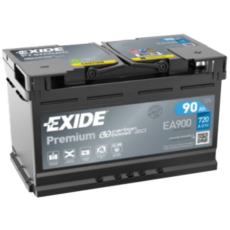 Batería de coche Tudor 90Ah EA900 Exide