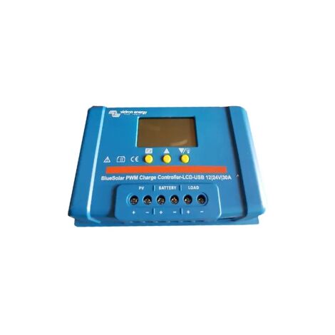 Controlador de carga solar BlueSolar PWM-LCD&ampUSB 12/24V-30A Victron Energy