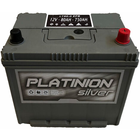 Batería de coche 80Ah  Platinion EFB START/STOP