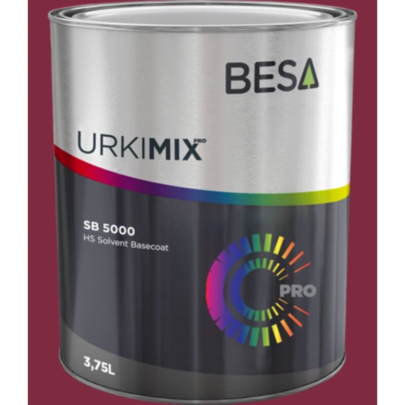 Pot de Peinture Polyuréthane / bi composant Pantone 506C Satin - 1kg