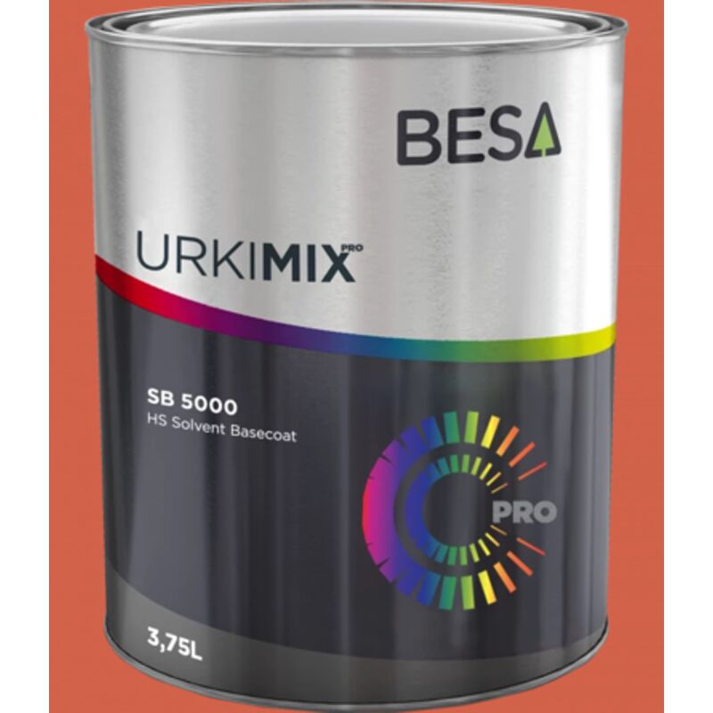 Pot de Peinture Polyuréthane / bi composant Pantone 173 U Mat - 500 gr