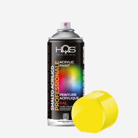 Bombe de peinture Jaune Zinc RAL 1018