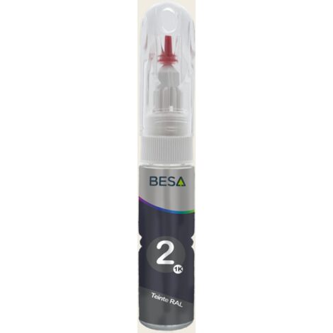 Stylo retouche peinture Blanc Pur RAL 9010 Satin