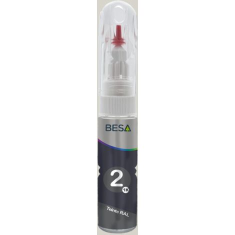 Stylo retouche peinture Blanc Gris RAL 9002 Brillant